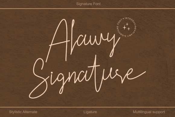 Alawy Signature: A Premium Script Font for Web Design