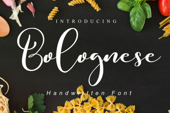 Bolognese: The Elegant Handwritten Font for Your Brand