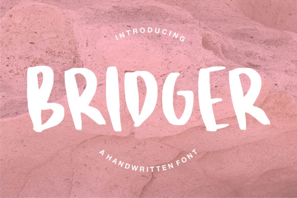 Bridger: A Dynamic Handwritten Font for Web Design