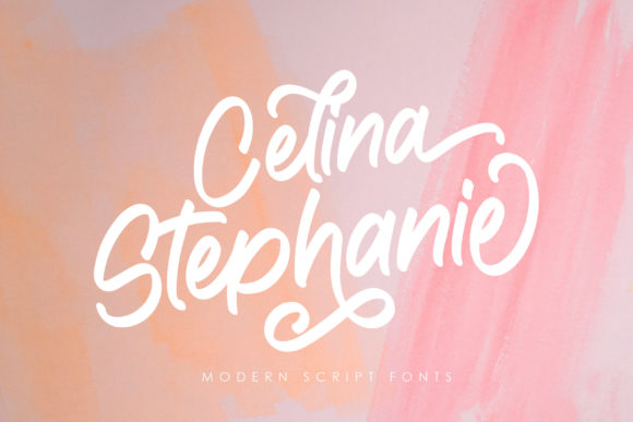 Celina Stephanie: The Elegant Handwritten Font for Your Brand
