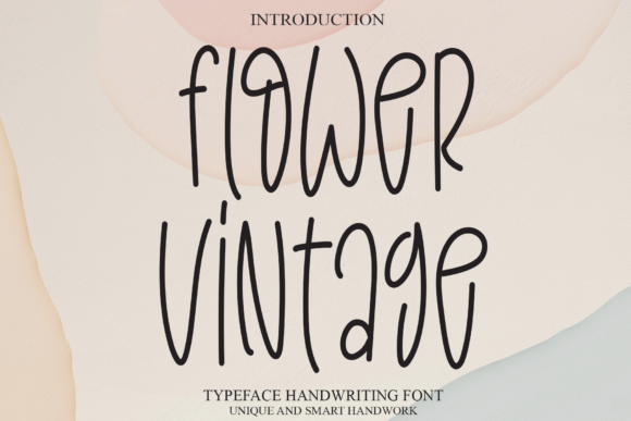 Flower Vintage: A Charming Handwritten Typeface Review