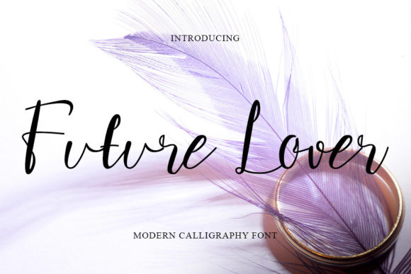 Future Lover: An Elegant Script Font for Crafters