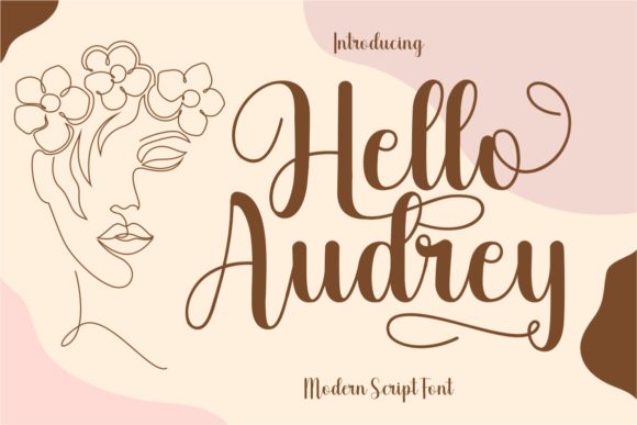 Hello Audrey: A Luxury Handwritten Font for Makers