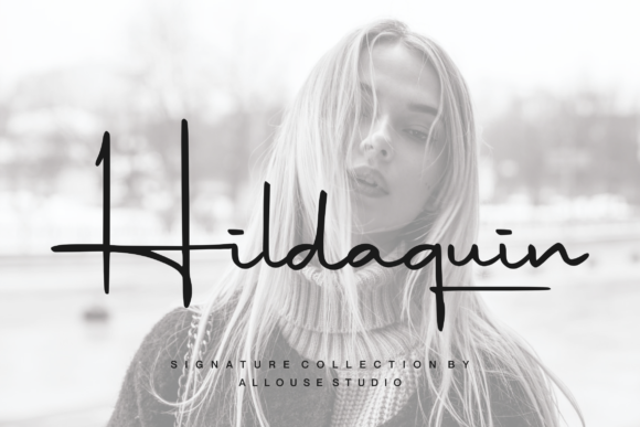 Hildaquin: A Timeless Handwritten Font for Editorial Design