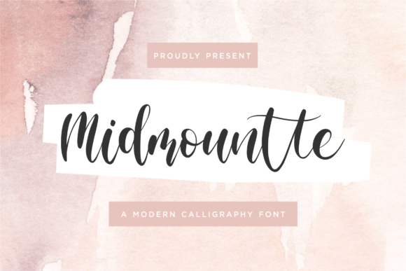 Midmountte Font: Elegant Script for Branding