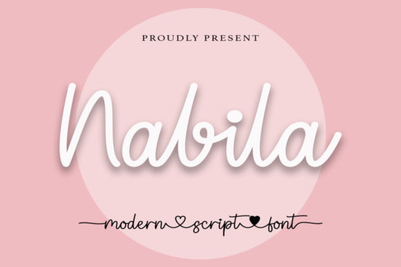 Nabila: A Sophisticated Script Font for Marketers