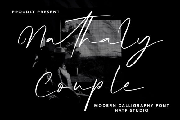 Nathaly Couple: A Script Font for Editorial Design