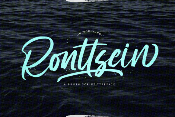 Ronttsein: A Handwritten Font for Modern Web Design