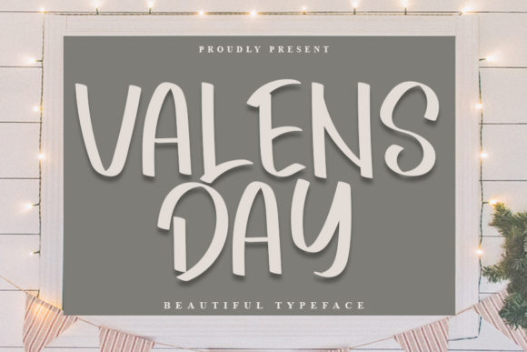 Valens Day: A Handwritten Font for Makers