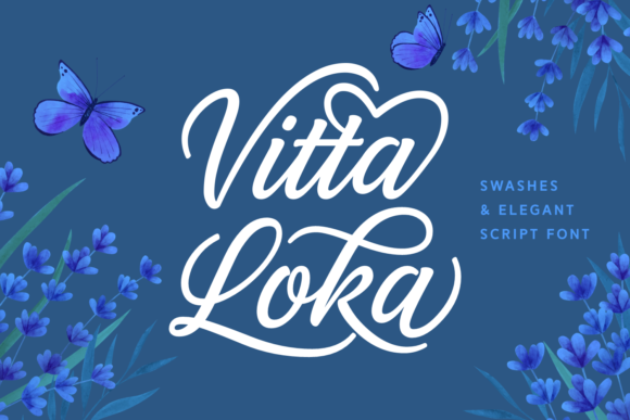 Vitta Loka: A Playful Handwritten Font for Web Design